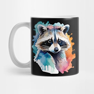 Raccoon Watercolor Mug